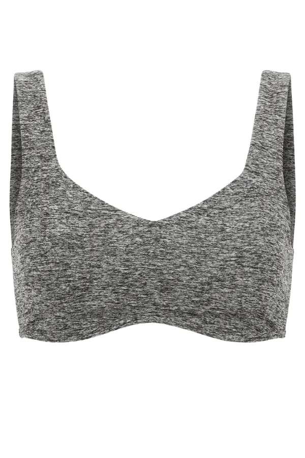 The Isadora Bra - Heather Grey