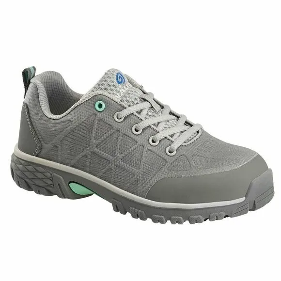 The Nautilus Women's Spark Grey Carbon Toe Work Shoe Size 8