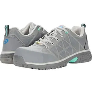 The Nautilus Women's Spark Grey Carbon Toe Work Shoe Size 8
