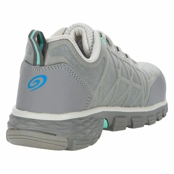 The Nautilus Women's Spark Grey Carbon Toe Work Shoe Size 8