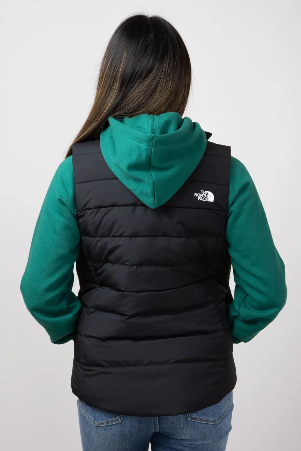 The North Face Aconcagua 3 Vest for Women in Black | NF0A84JP-4H0