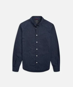The Woodgate Ls Shirt - Navy
