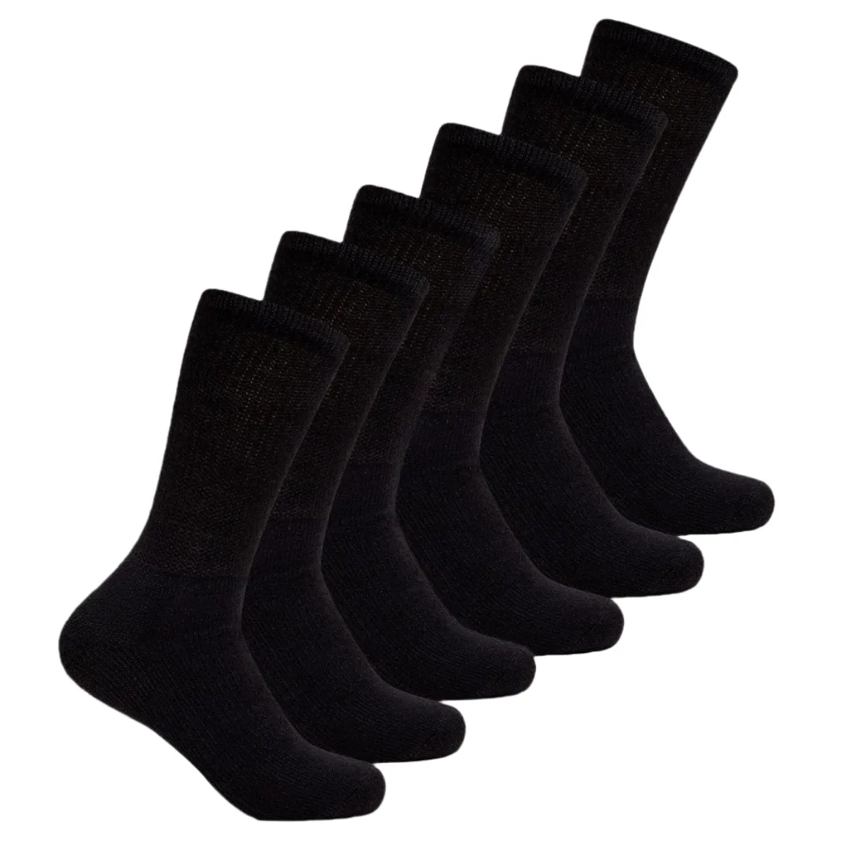 Thorlo Walking Moderate Cushion Crew 6-Pack Socks