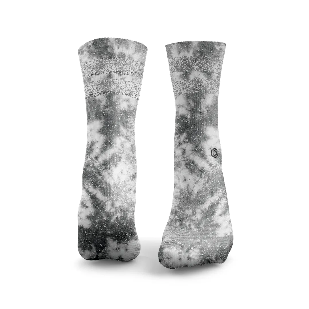 Tie Dye Glitter Socks