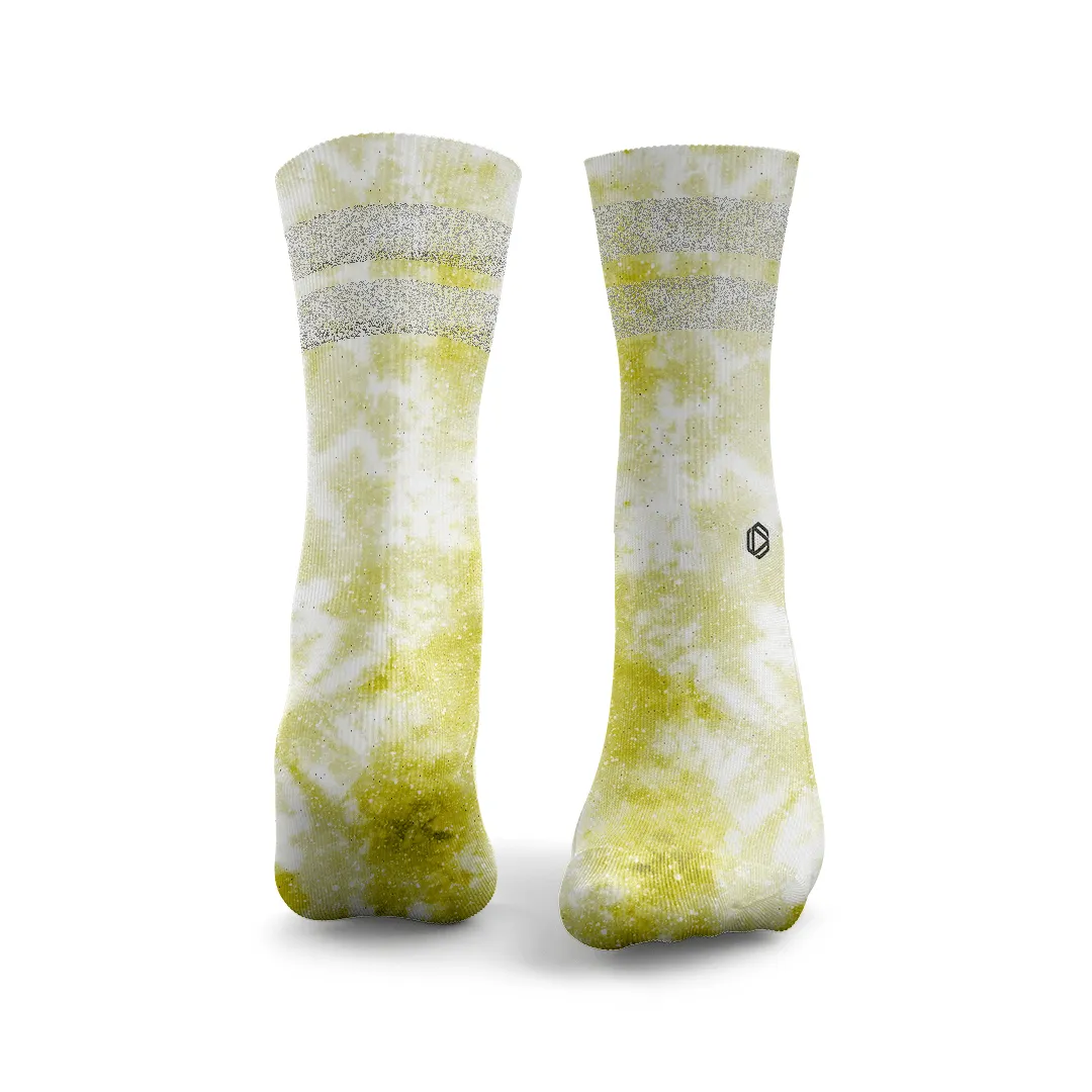 Tie Dye Glitter Socks