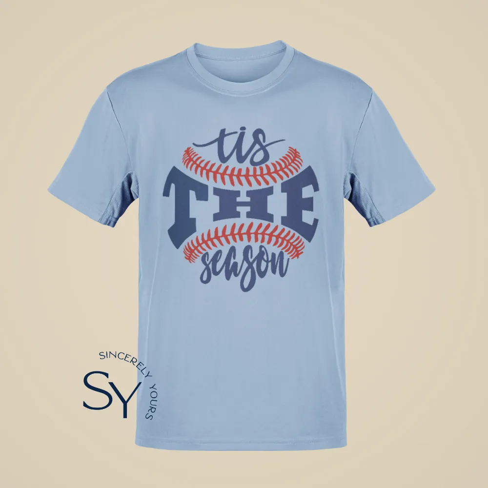 Tis The Season Baseball Shirts