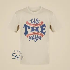 Tis The Season Baseball Shirts