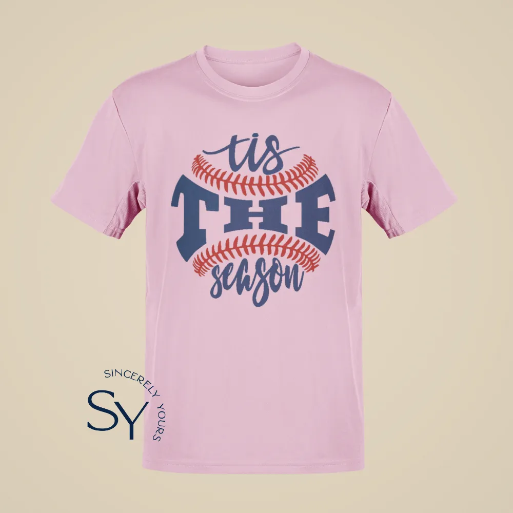 Tis The Season Baseball Shirts