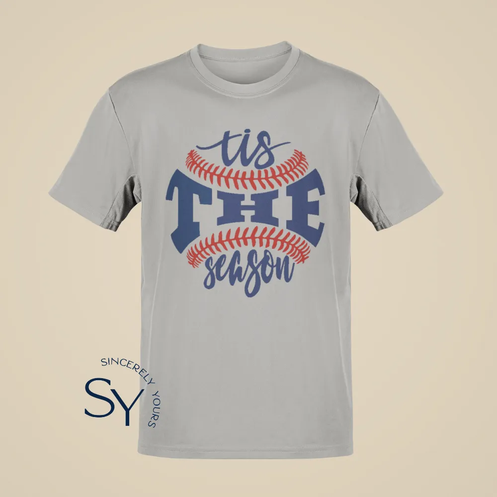 Tis The Season Baseball Shirts