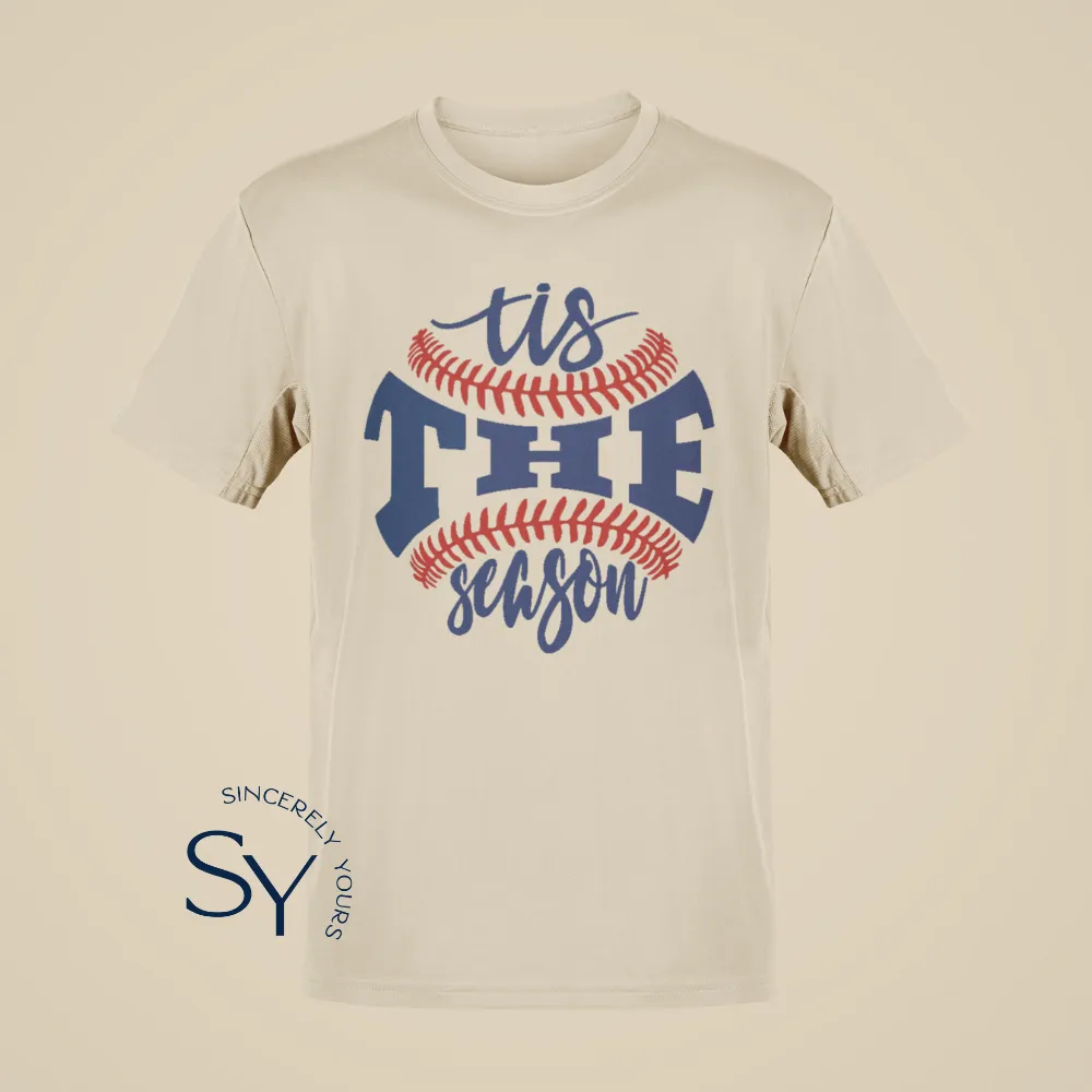 Tis The Season Baseball Shirts