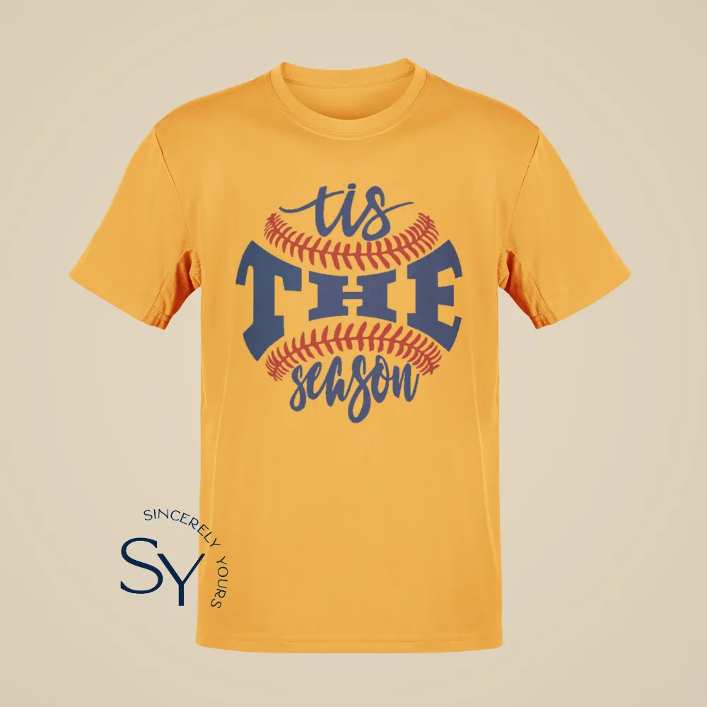 Tis The Season Baseball Shirts