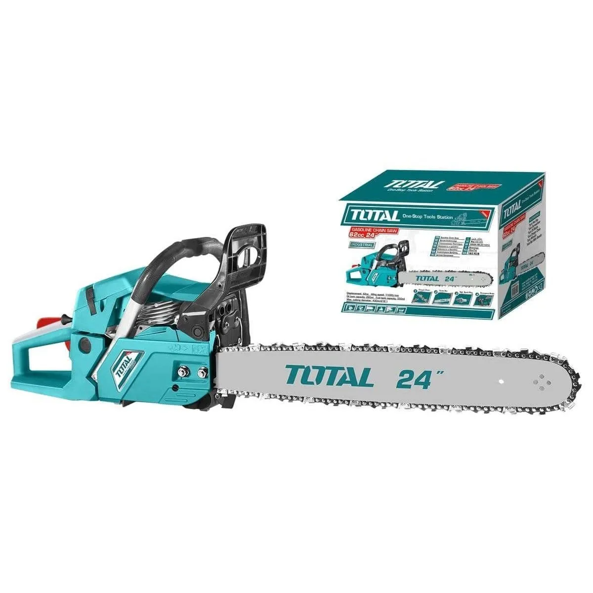Total 24" Gasoline Chainsaw 62cc - TG5602411
