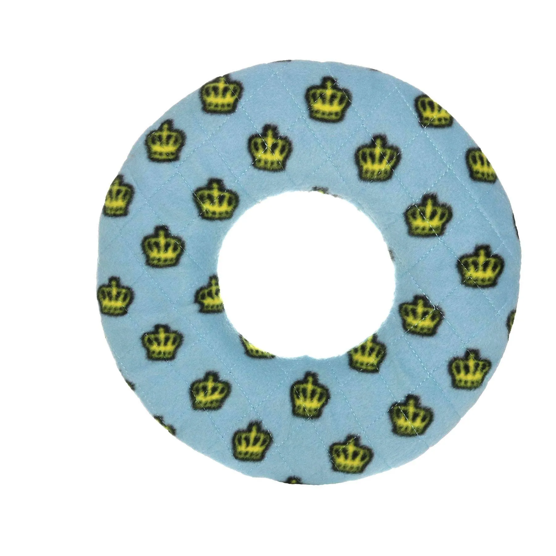Tuffy Dog Toys - VIP Products - Mighty Ring - Blue, Durable, Squeaky Dog Toy, No Stuffing