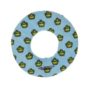 Tuffy Dog Toys - VIP Products - Mighty Ring - Blue, Durable, Squeaky Dog Toy, No Stuffing