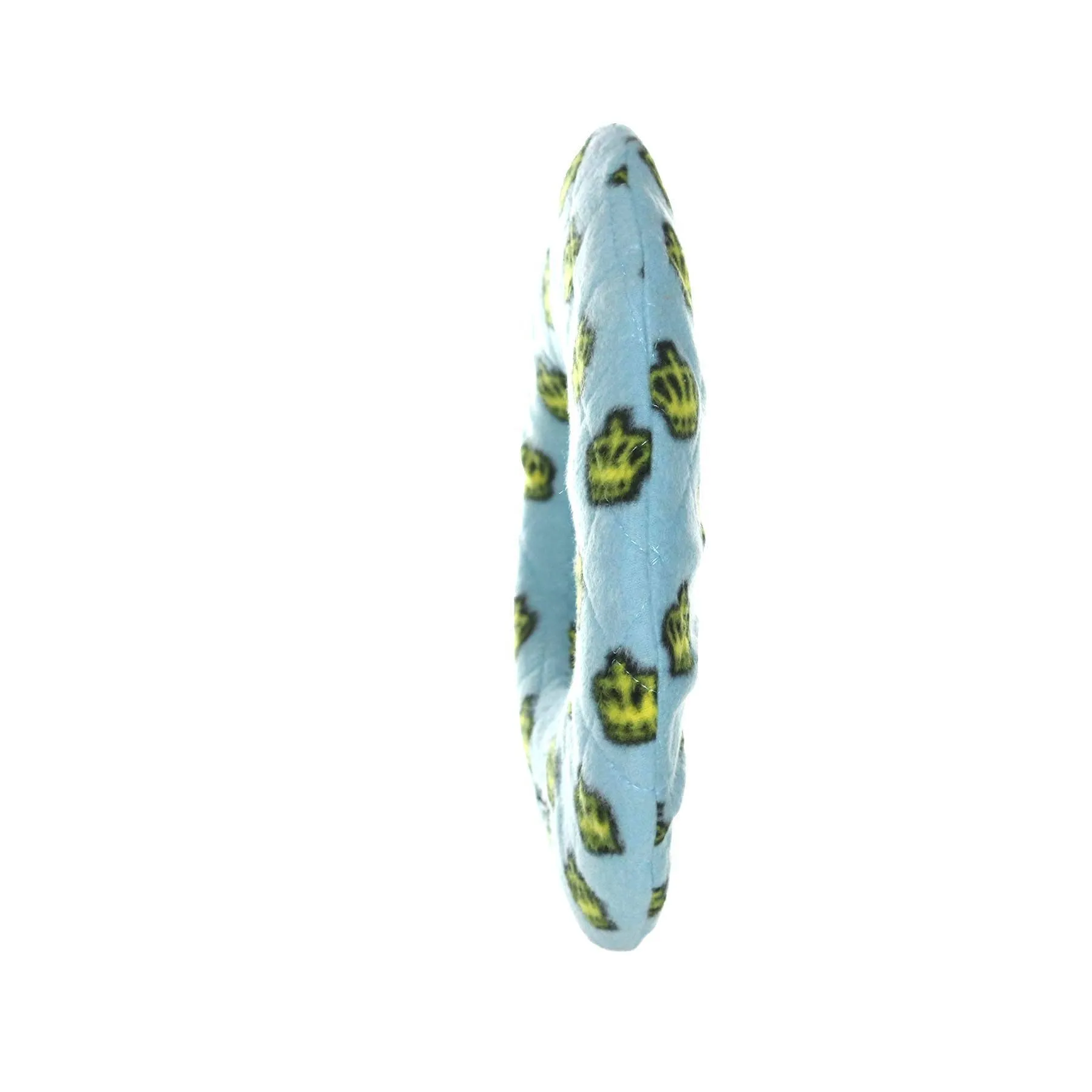 Tuffy Dog Toys - VIP Products - Mighty Ring - Blue, Durable, Squeaky Dog Toy, No Stuffing