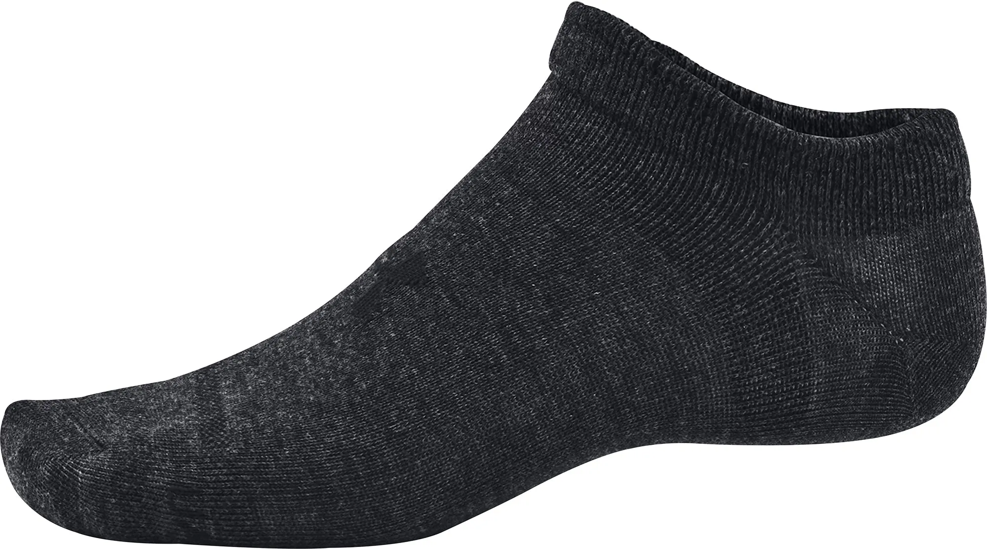 Under Armour Essentials (3 Pack) No Show Socks - Black