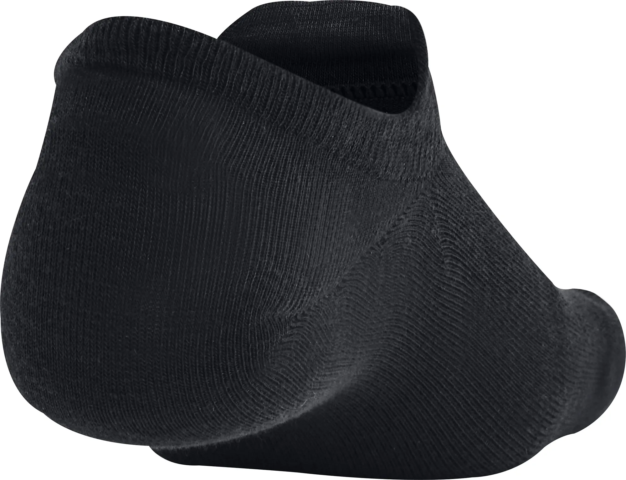 Under Armour Essentials (3 Pack) Ultra Low Tab Socks - Black