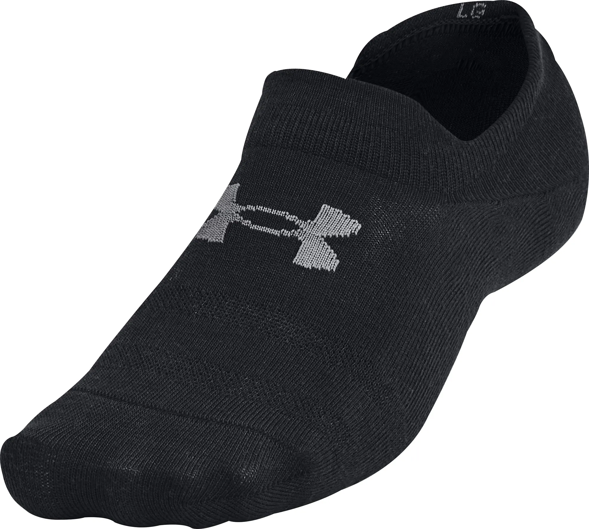 Under Armour Essentials (3 Pack) Ultra Low Tab Socks - Black