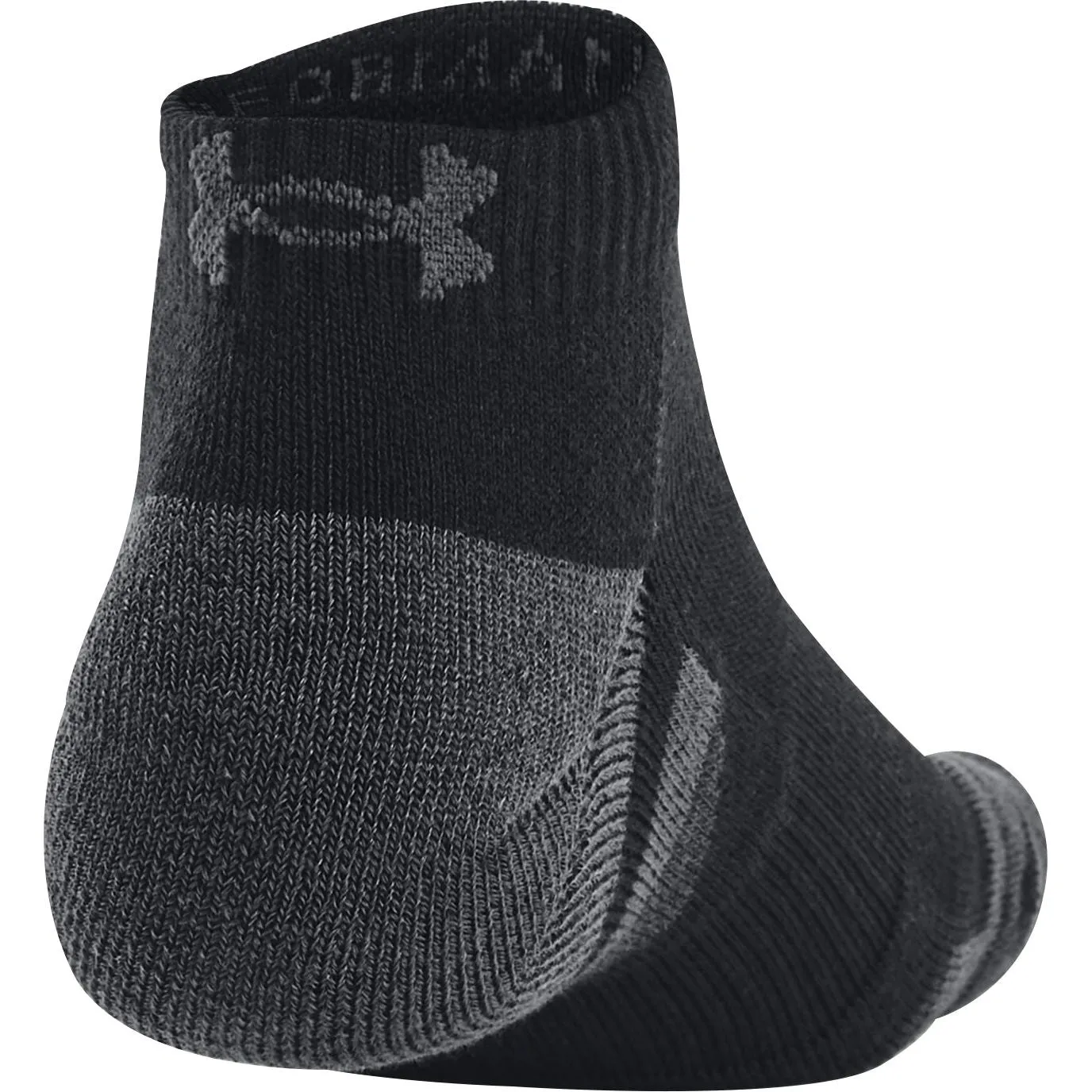 Under Armour Performance Tech (3 Pack) Low Cut Socks - Black