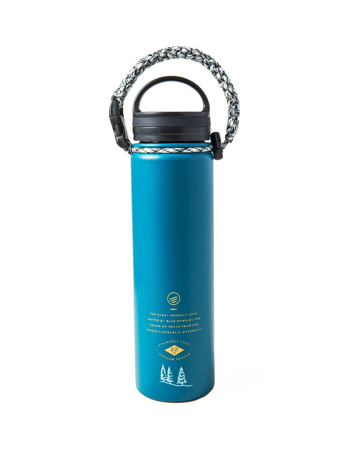 United by Blue 22oz Lands Unknown 22oz Insulated Steel Water Bottle Green
