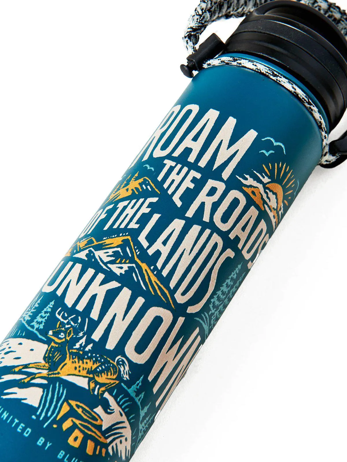 United by Blue 22oz Lands Unknown 22oz Insulated Steel Water Bottle Green