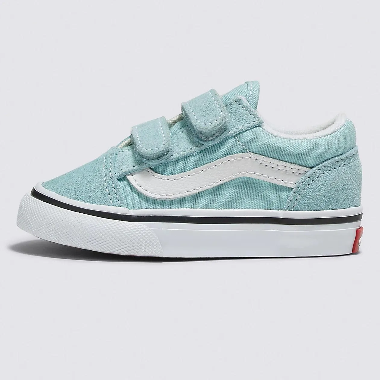 VANS Toddler Old Skool V Color Theory Canal Blue