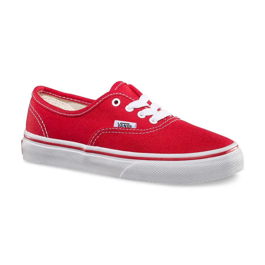 VANS Youth Authentic Red