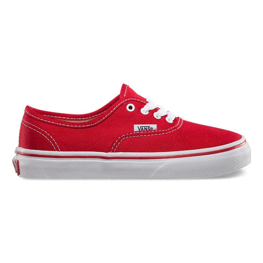 VANS Youth Authentic Red