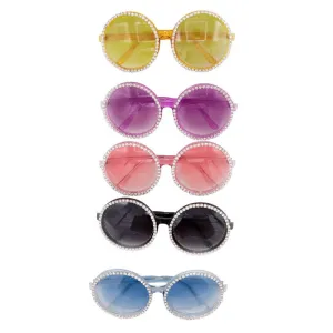 Walking on sunshine rhinestone sunglasses