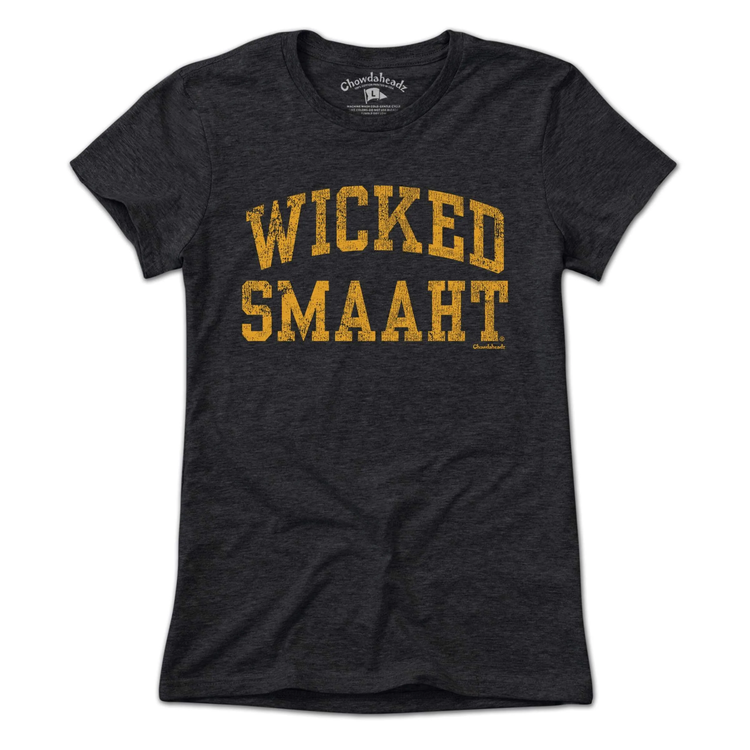 Wicked Smaaht Black & Gold T-Shirt