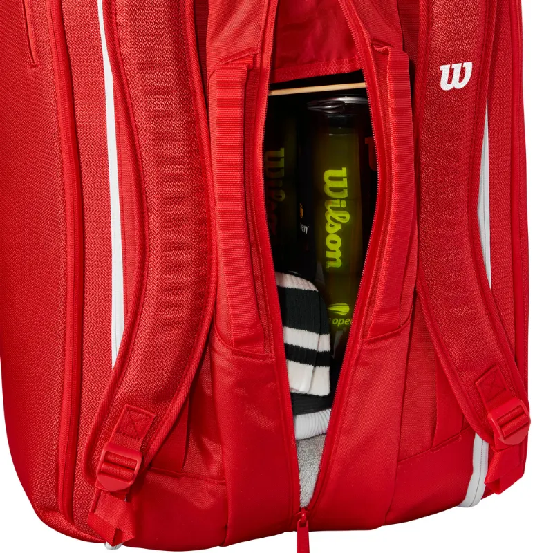 Wilson Super Tour 15 Pack 2025 Bag - Red