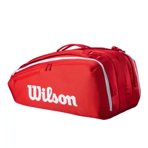 Wilson Super Tour 15 Pack 2025 Bag - Red