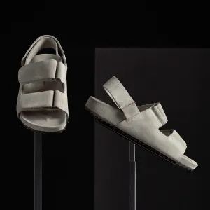 Women's Double Strap Velcro Sandal - Earth
