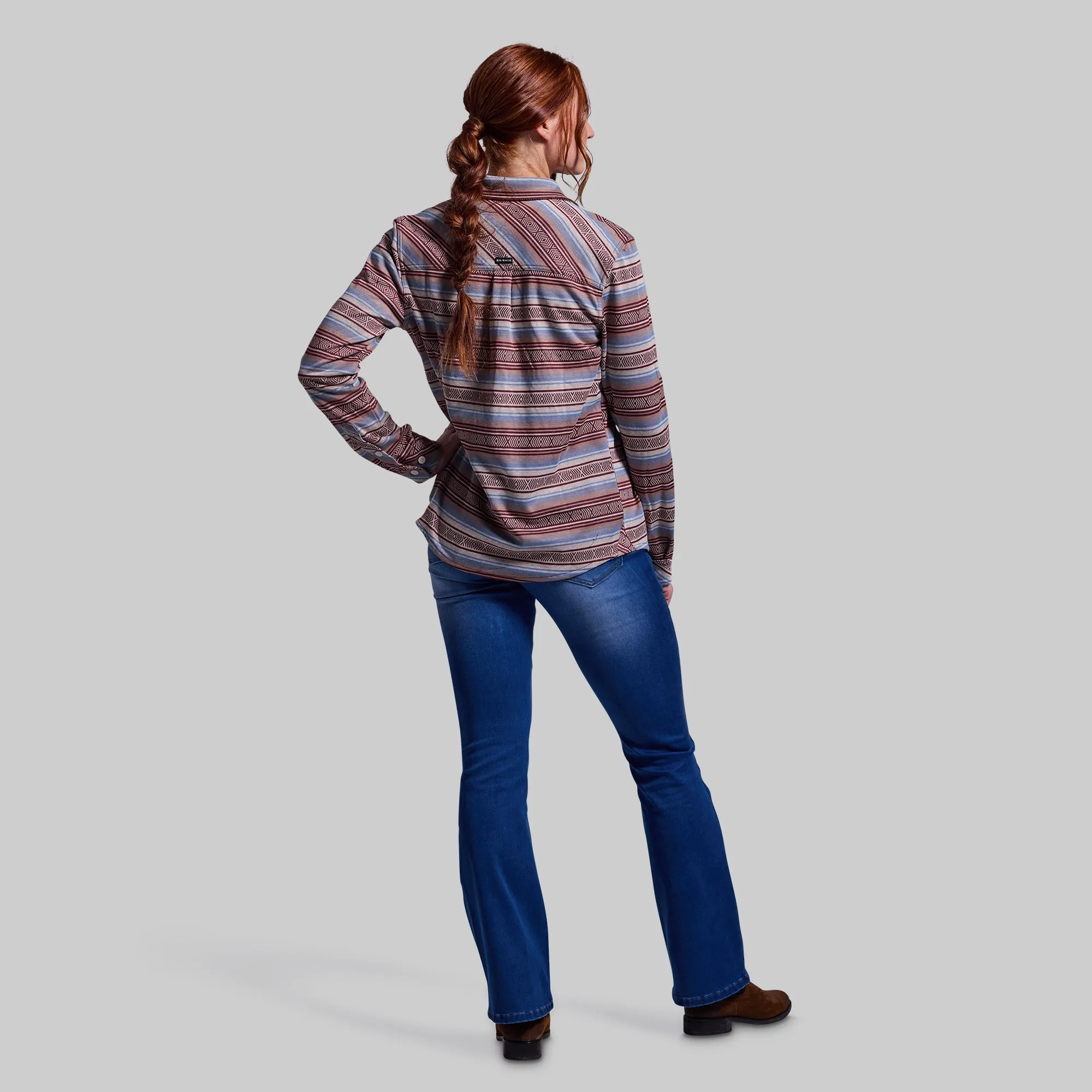 Woodsman Stretchy Flannel (Aztec)
