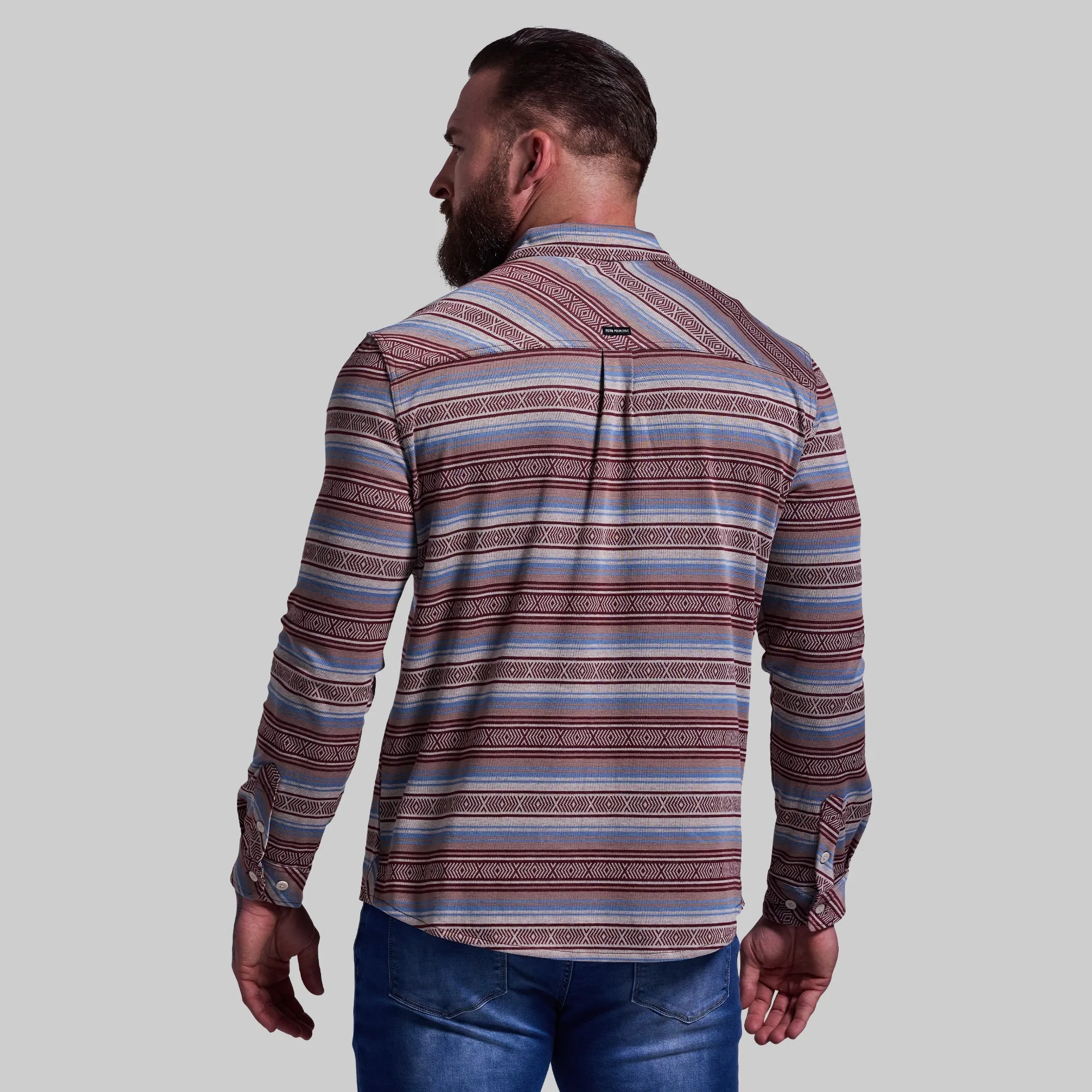 Woodsman Stretchy Flannel (Aztec)