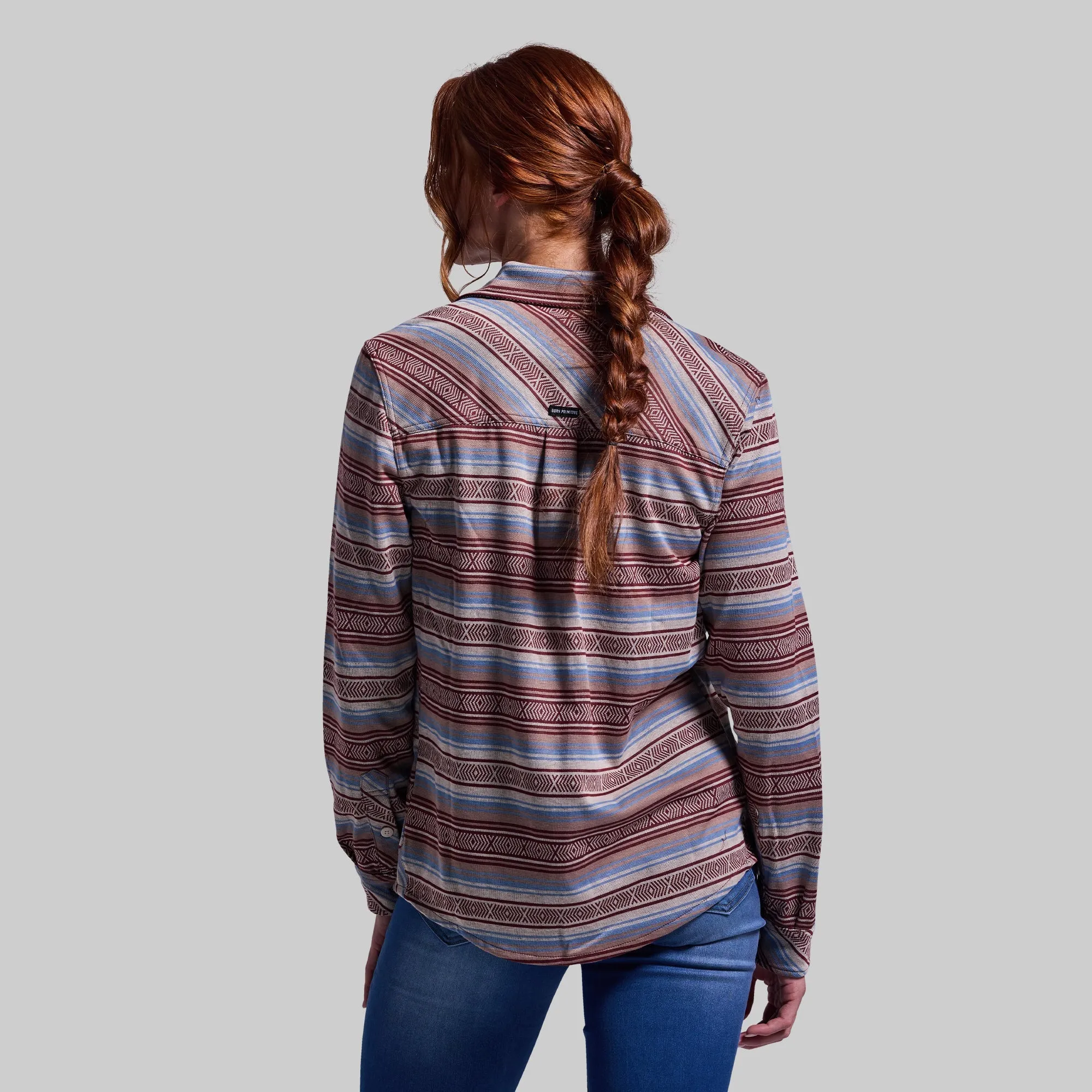 Woodsman Stretchy Flannel (Aztec)
