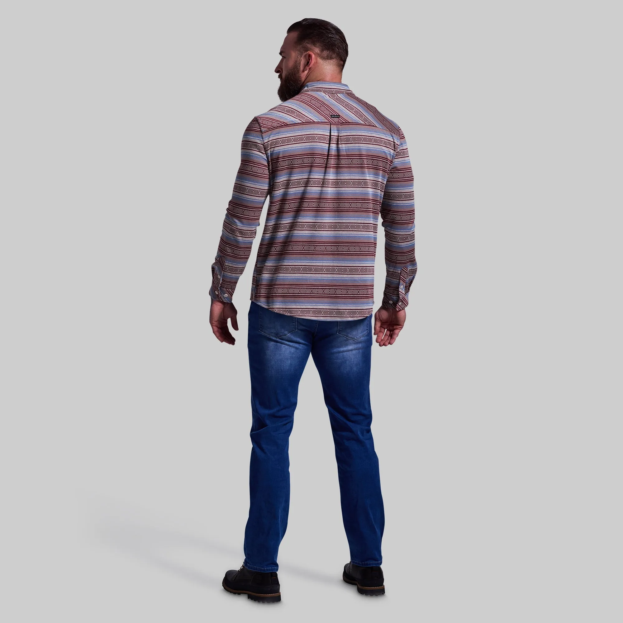 Woodsman Stretchy Flannel (Aztec)