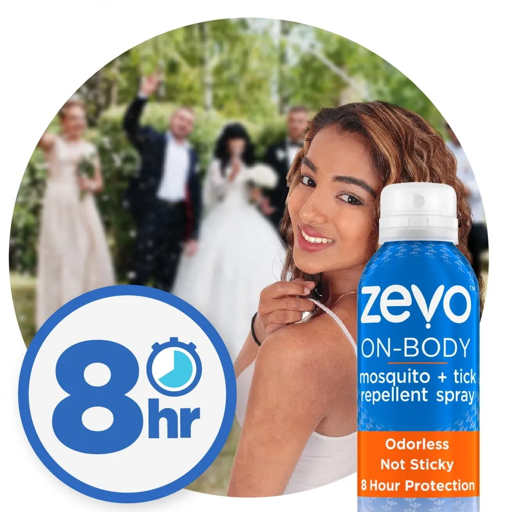 Zevo On Body Mosquito Repellent   Tick Repellent - Bug Spray - Aerosol Spray