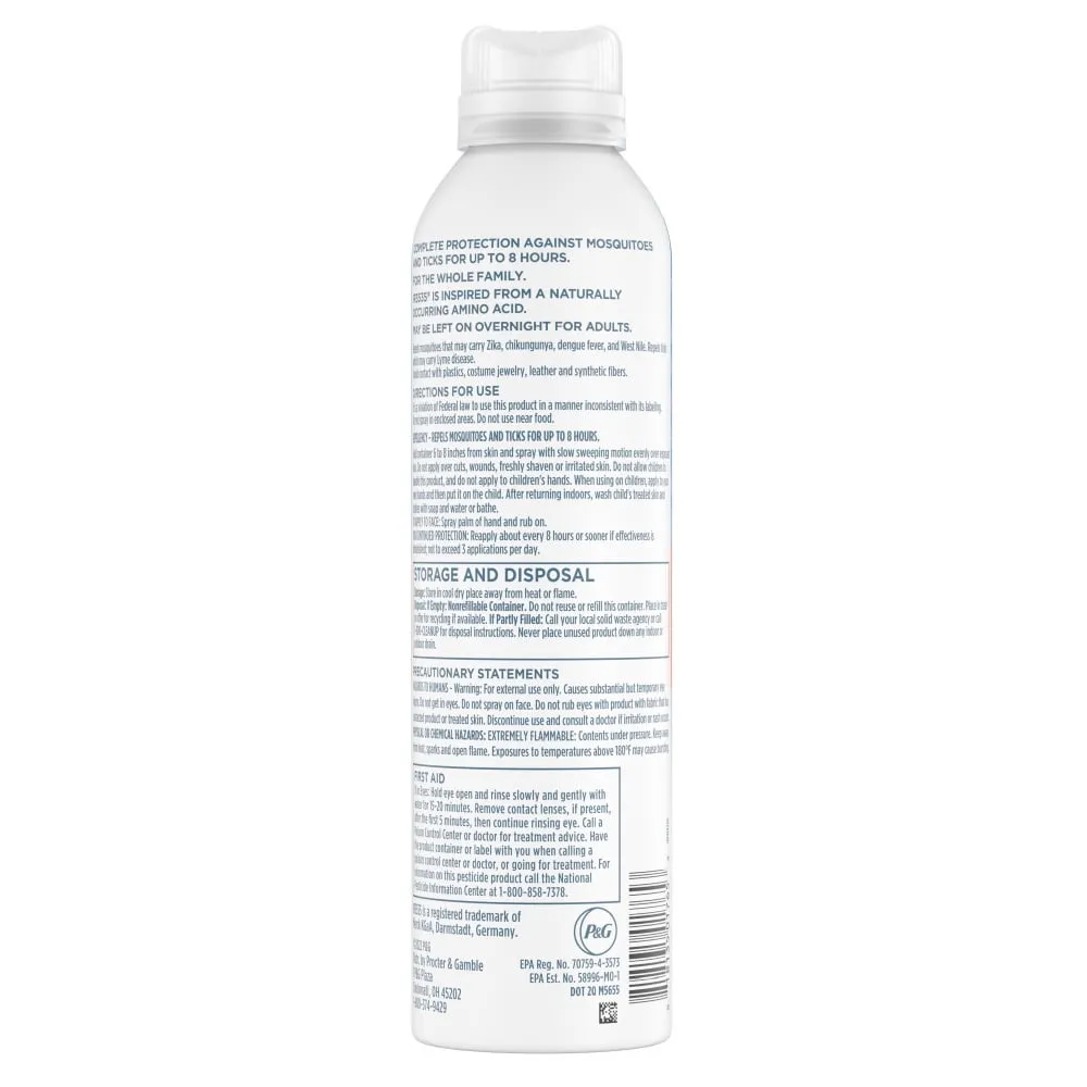 Zevo On Body Mosquito Repellent   Tick Repellent - Bug Spray - Aerosol Spray