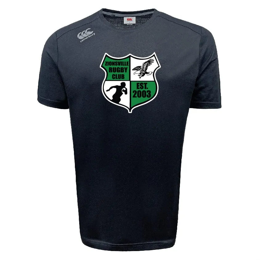 Zionsville Rugby Tempo Vapodri T-Shirt by Canterbury