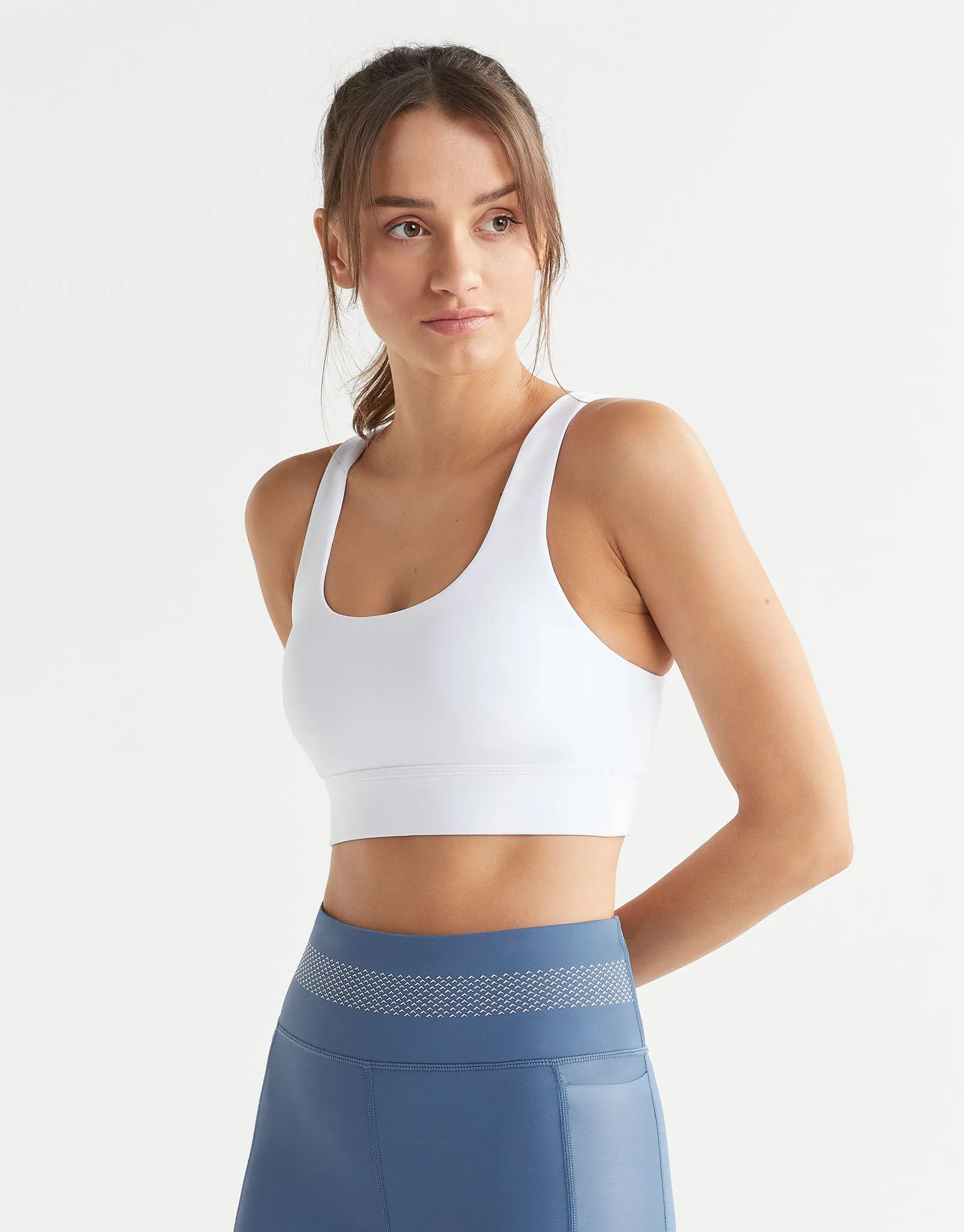 ZOE Air-Core Sports Bra - White